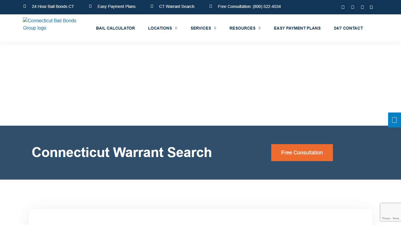 Connecticut Warrant Search – CT Arrest Warrant Lookup – Connecticut Bail Bonds Group